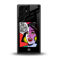 don't give a flying chappal back phone cover | glass case for samsung galaxy s25 ultra