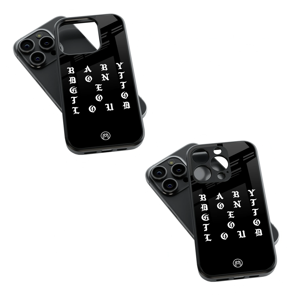 Trendy Glass Back Mobile Case for iPhone, Samsung, Redmi, OnePlus, Google Pixel, Motorola