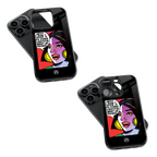 Trendy Glass Back Mobile Case for iPhone, Samsung, Redmi, OnePlus, Google Pixel, Motorola