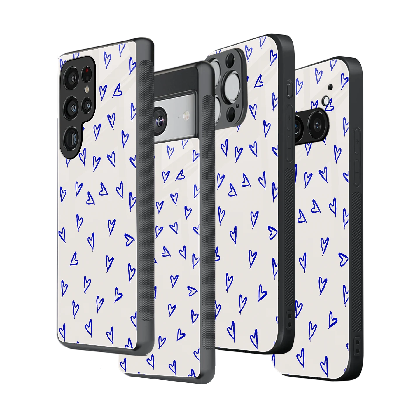 Stylish Glass Back Case for All Smartphones iPhone, Samsung, OnePlus, Pixel, Redmi, Oppo, Vivo, Motorola