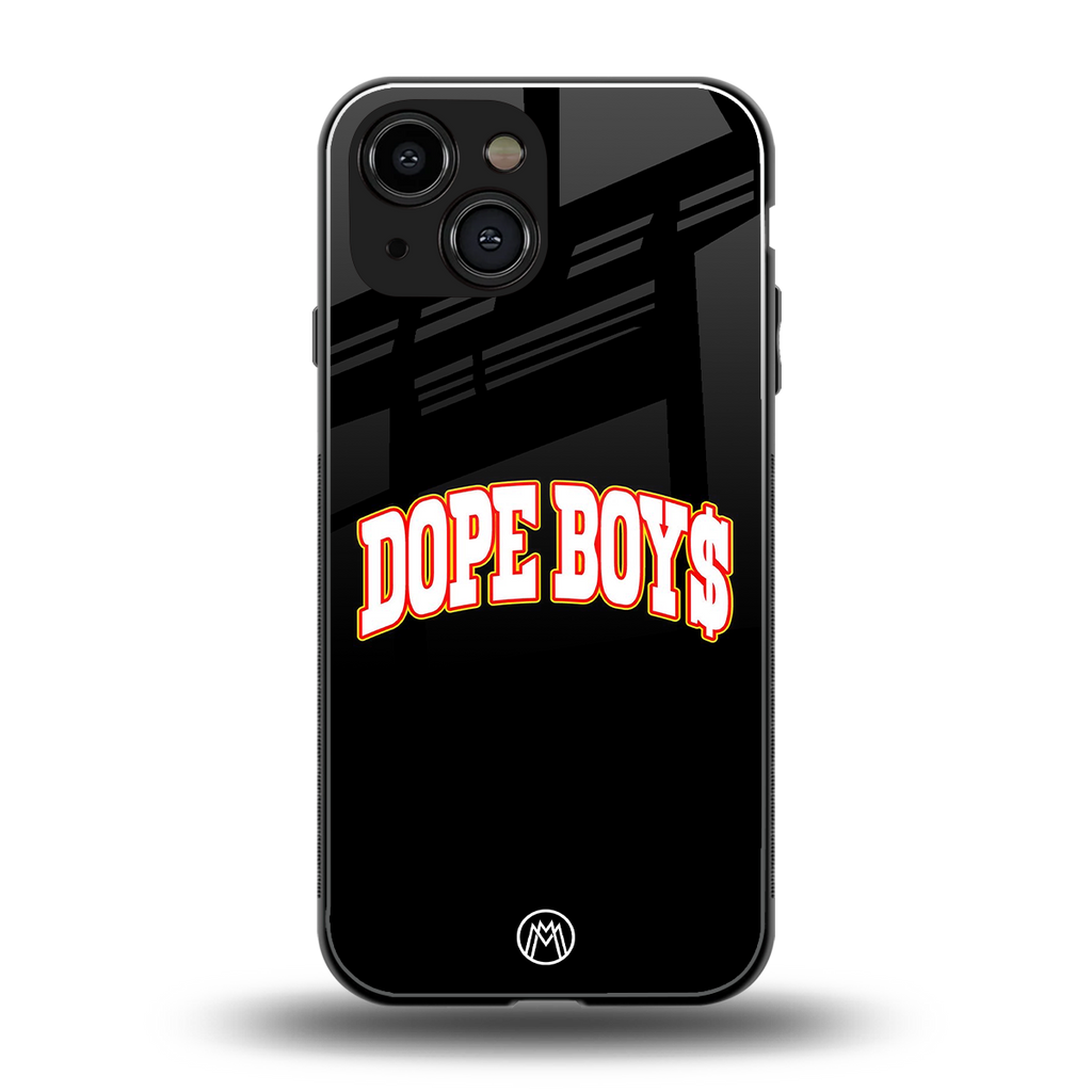 dope boys back phone cover | glass case for iphone 13 mini