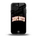 dope boys back phone cover | glass case for iphone 13 mini