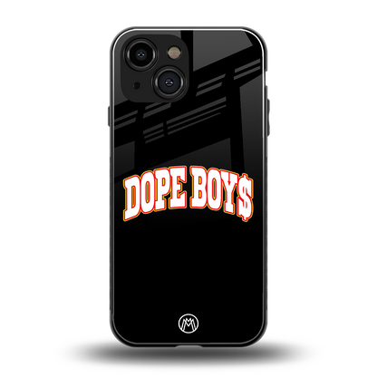 dope boys back phone cover | glass case for iphone 13 mini