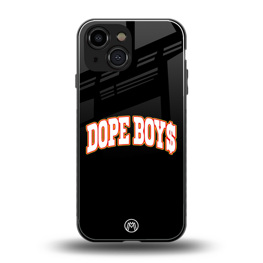 dope boys back phone cover | glass case for iphone 13 mini