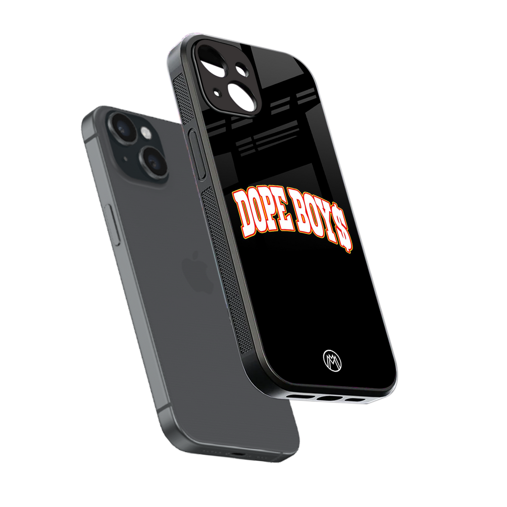 dope boys back phone cover | glass case for iphone 13 mini