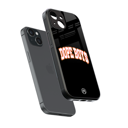 dope boys back phone cover | glass case for iphone 13 mini