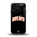 dope boys back phone cover | glass case for iphone 13 pro
