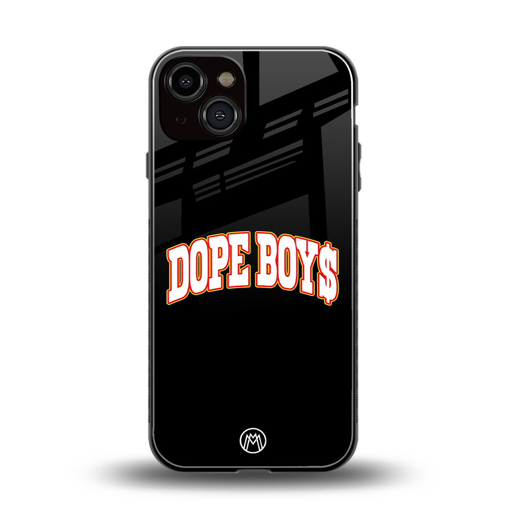 dope boys back phone cover | glass case for iphone 13