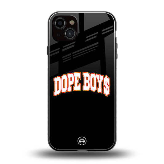 dope boys back phone cover | glass case for iphone 14 plus