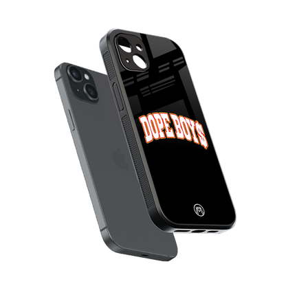 dope boys back phone cover | glass case for iphone 14 plus