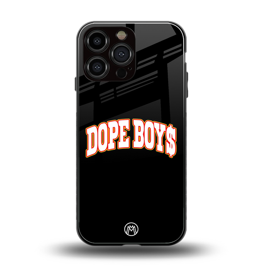 dope boys back phone cover | glass case for iphone 14 pro max
