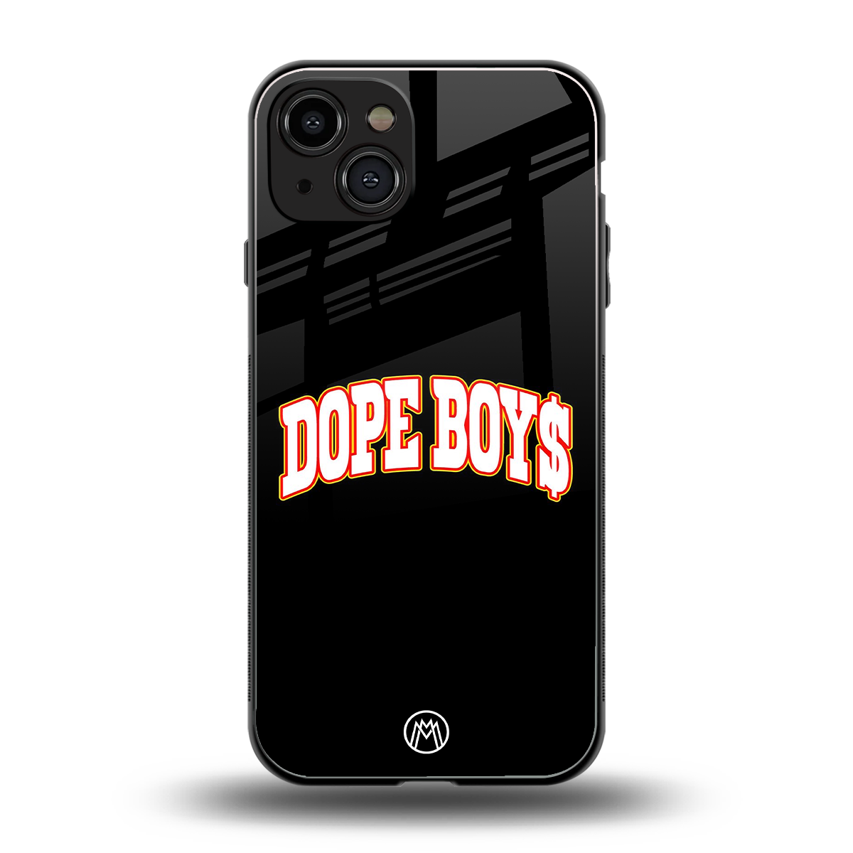 dope boys back phone cover | glass case for iphone 15