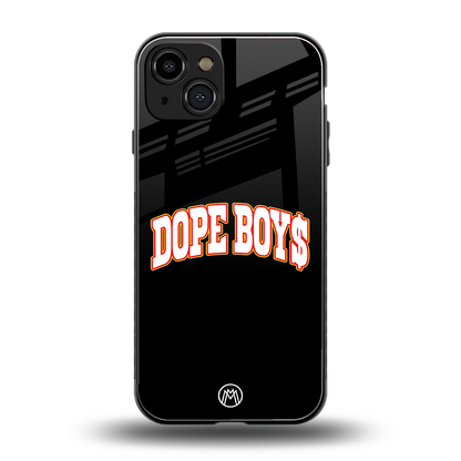 dope boys back phone cover | glass case for iphone 15