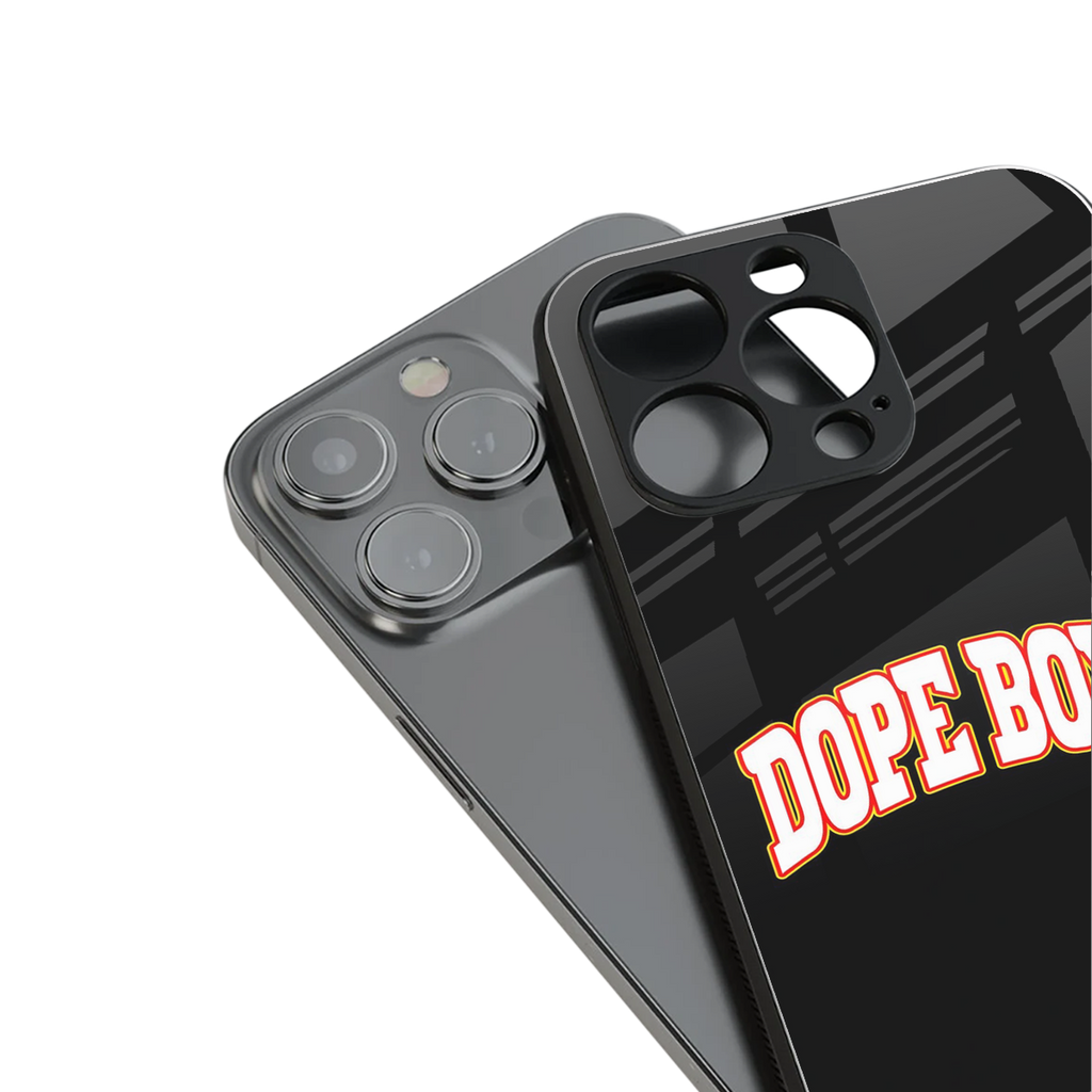 dope boys back phone cover | glass case for iphone 16 pro