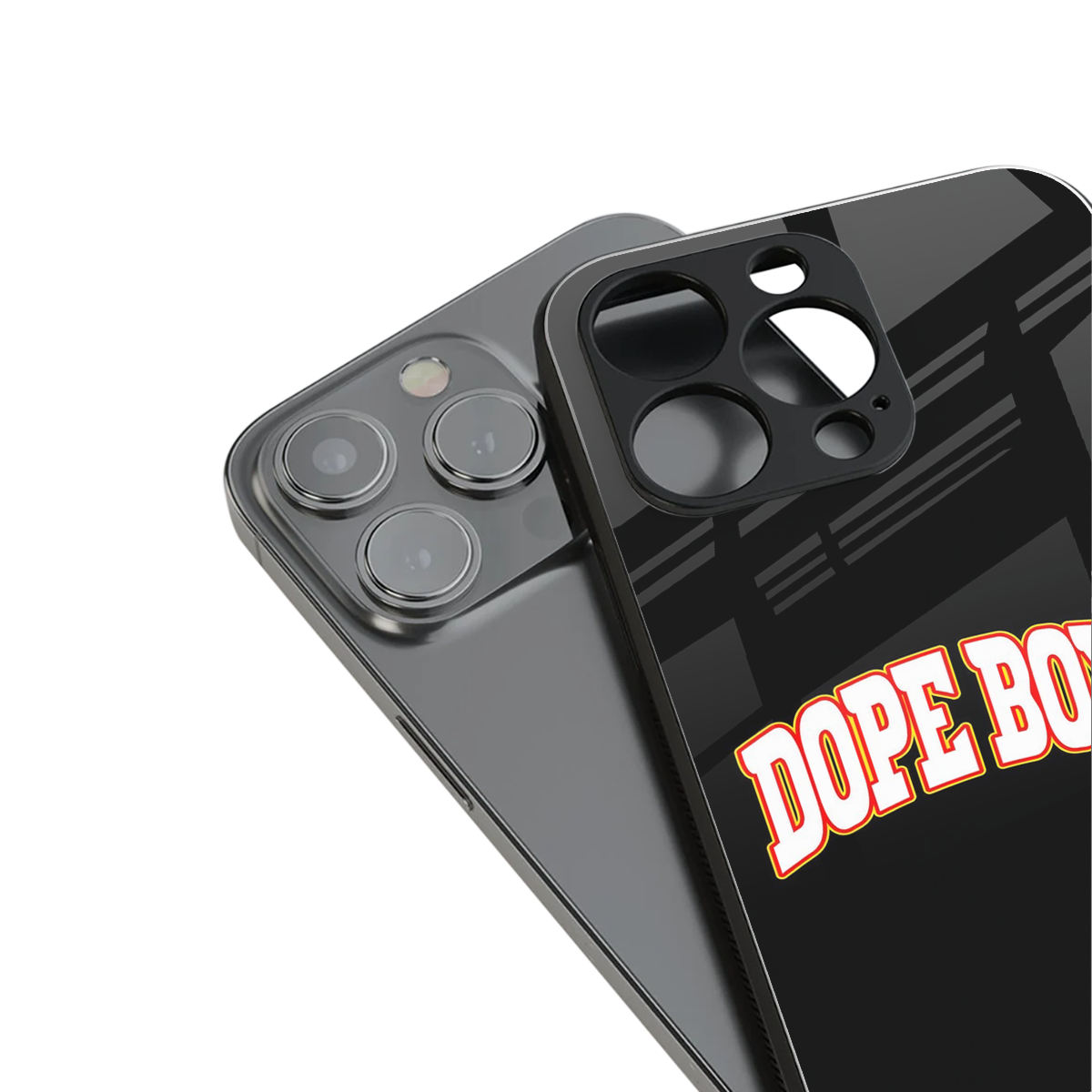 dope boys back phone cover | glass case for iphone 16 pro