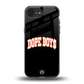 dope boys back phone cover | glass case for iphone 16e