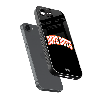 dope boys back phone cover | glass case for iphone 16e
