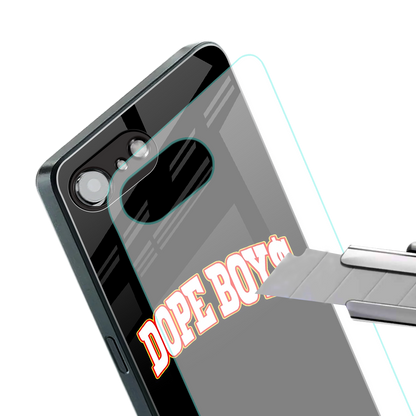 dope boys back phone cover | glass case for iphone 16e