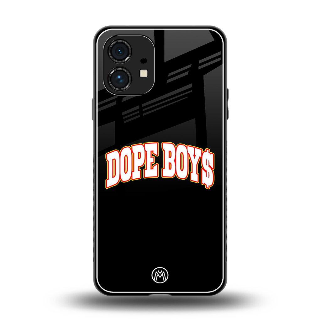 dope boys back phone cover | glass case for nothing phone 1