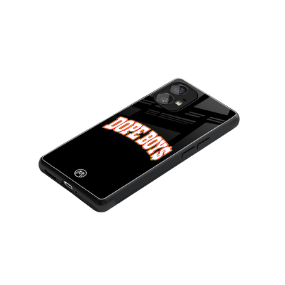 dope boys back phone cover | glass case for nothing phone 1