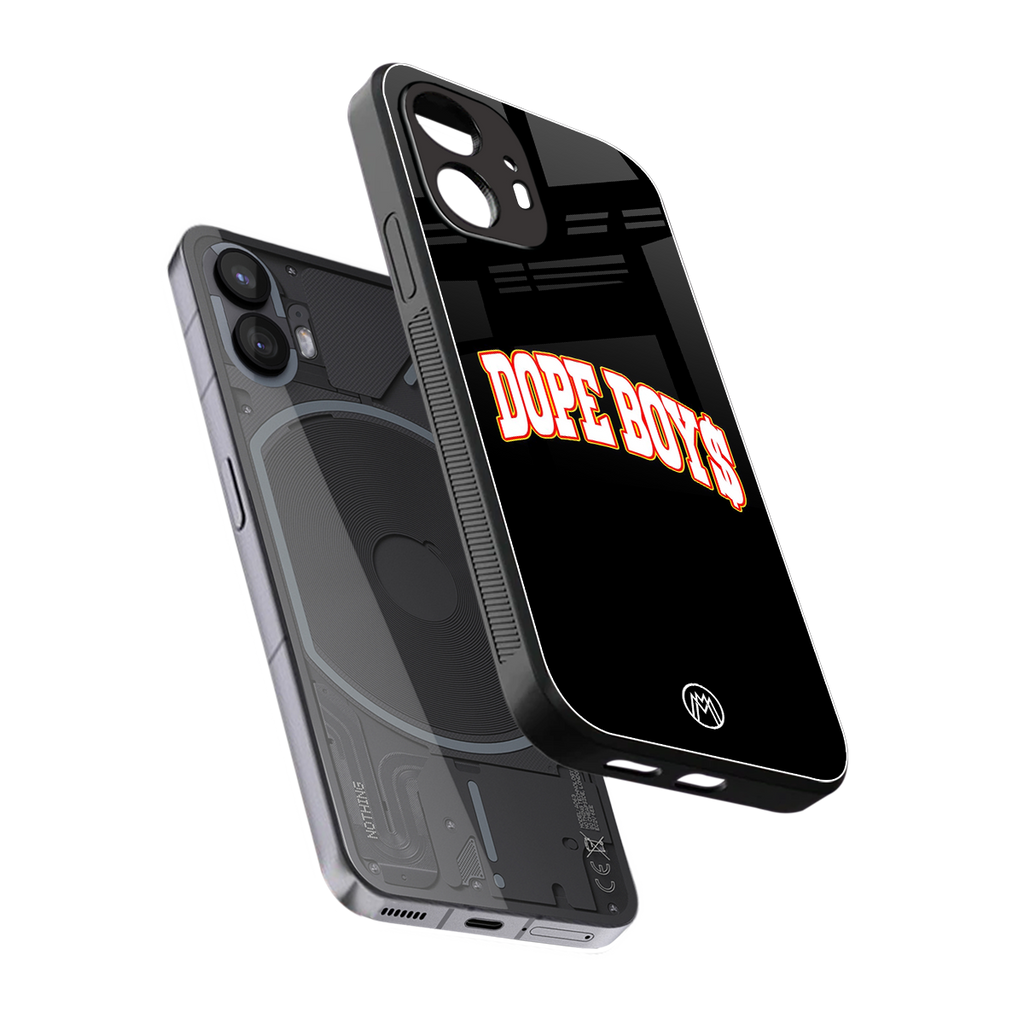 dope boys back phone cover | glass case for nothing phone 2