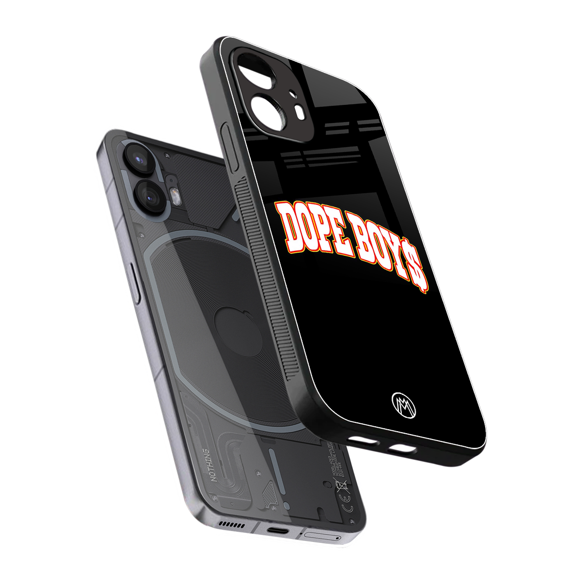 dope boys back phone cover | glass case for nothing phone 2