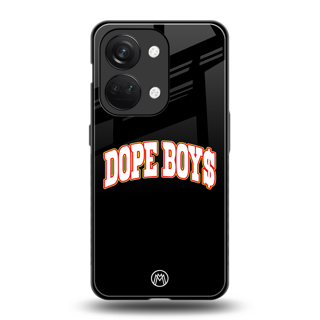 dope boys back phone cover | glass case for oneplus nord 3