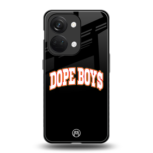 dope boys back phone cover | glass case for oneplus nord 3