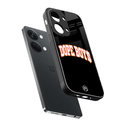 dope boys back phone cover | glass case for oneplus nord 3