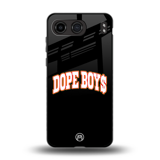 dope boys back phone cover | glass case for oneplus nord 4