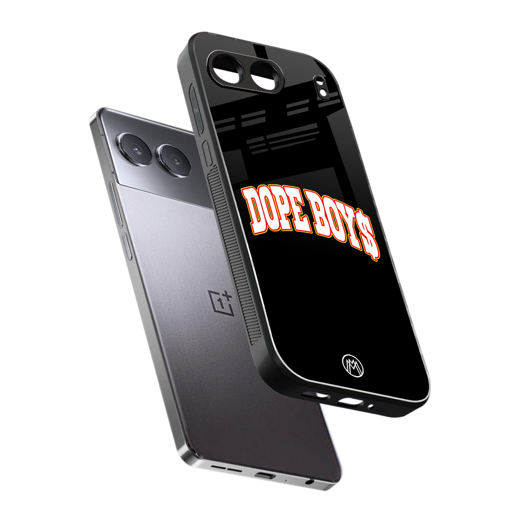 dope boys back phone cover | glass case for oneplus nord 4