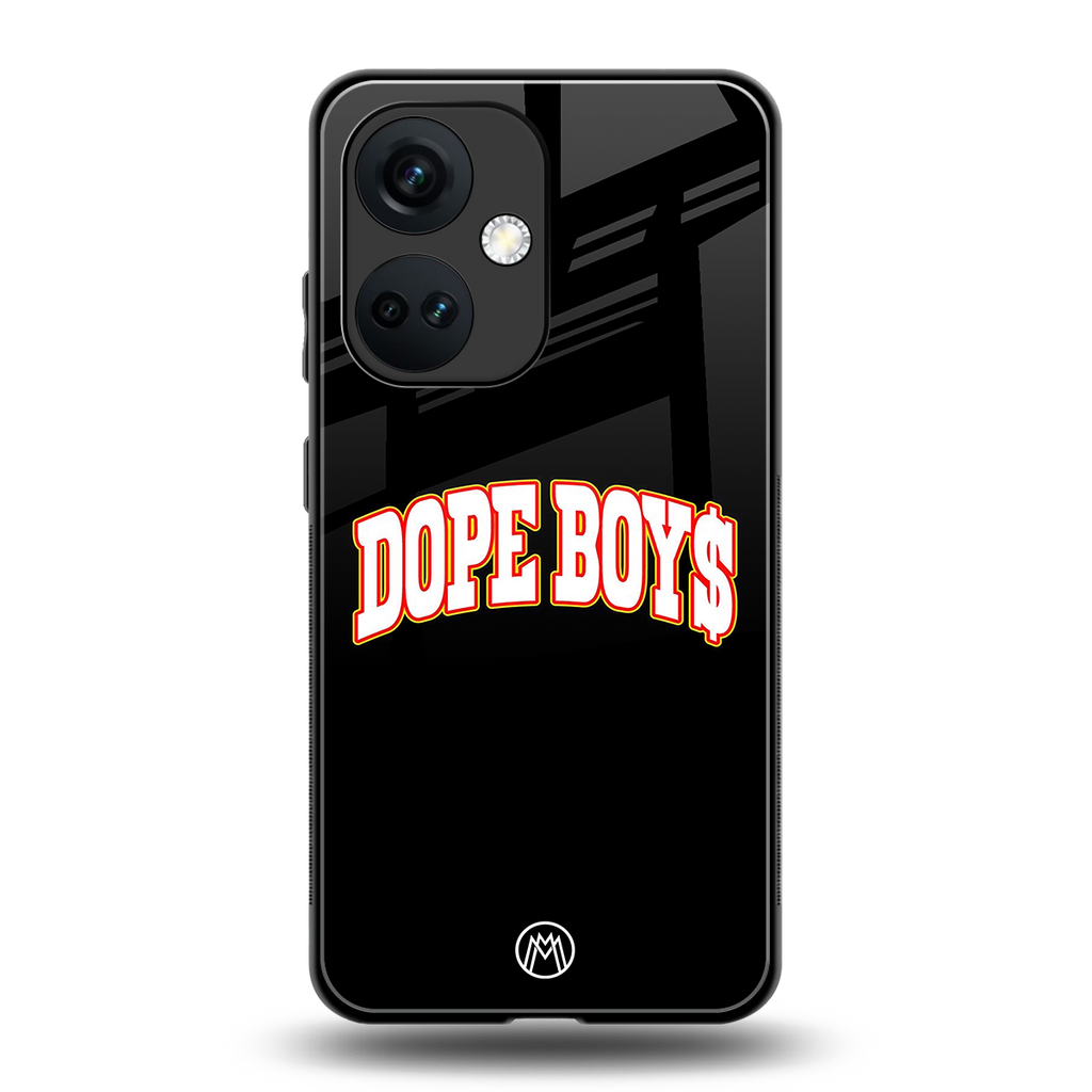 dope boys back phone cover | glass case for oneplus nord ce 3