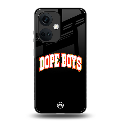 dope boys back phone cover | glass case for oneplus nord ce 3