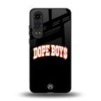 dope boys back phone cover | glass case for oneplus nord ce 4 lite