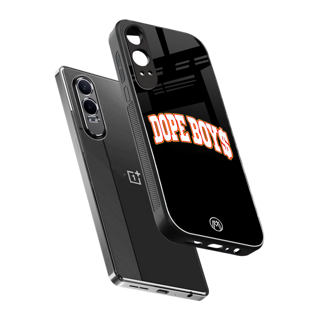 dope boys back phone cover | glass case for oneplus nord ce 4 lite