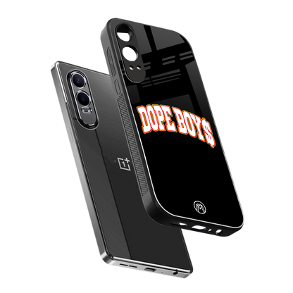 dope boys back phone cover | glass case for oneplus nord ce 4 lite