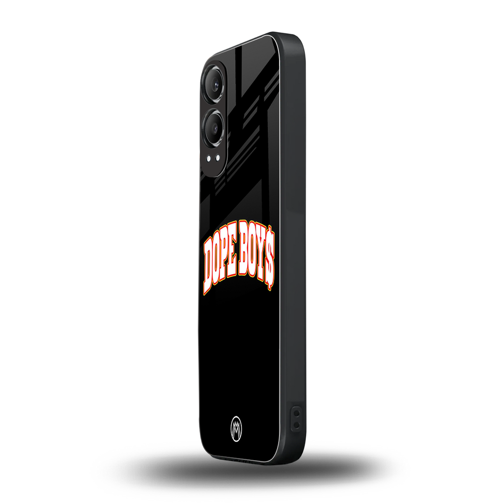 dope boys back phone cover | glass case for oneplus nord ce 4 lite