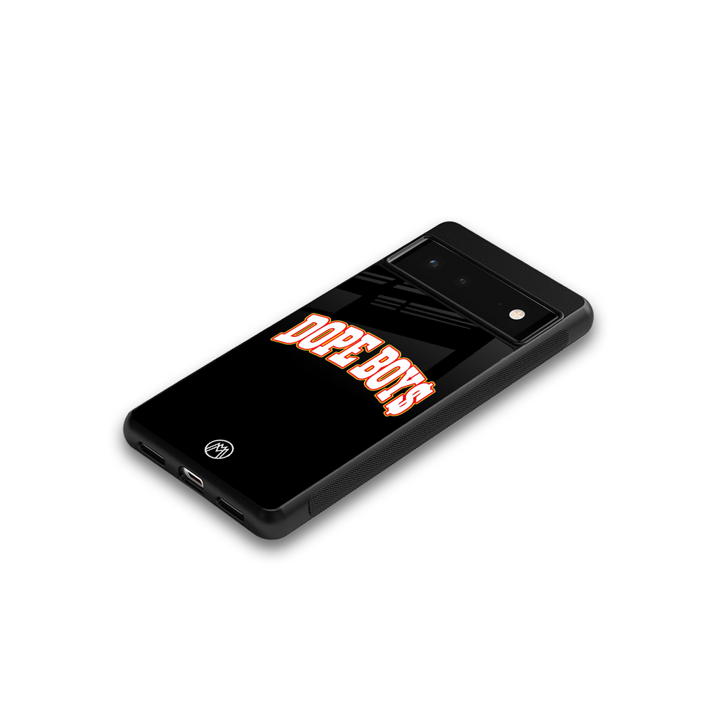 dope boys back phone cover | glass case for google pixel 6