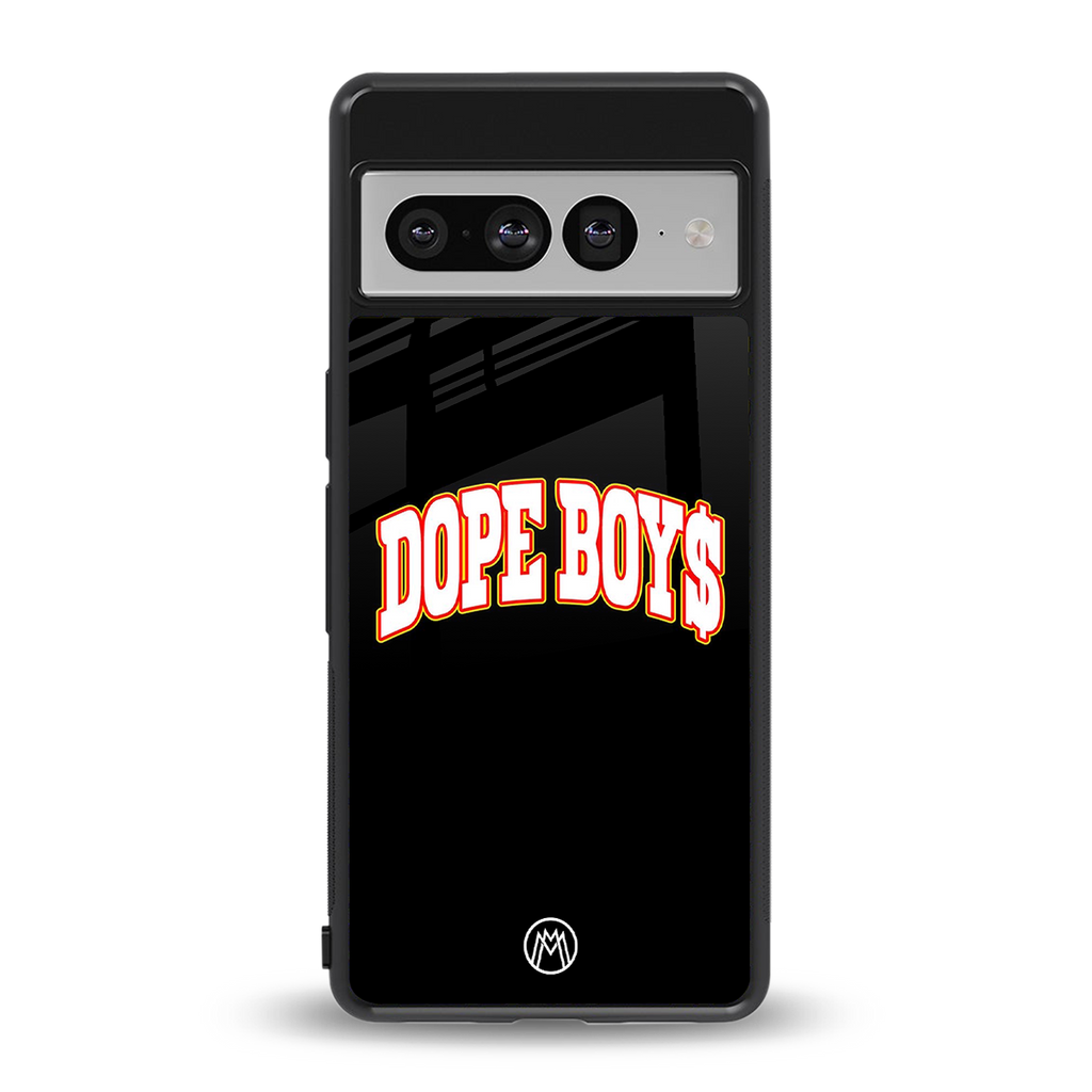 dope boys back phone cover | glass case for google pixel 7 pro
