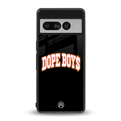dope boys back phone cover | glass case for google pixel 7 pro