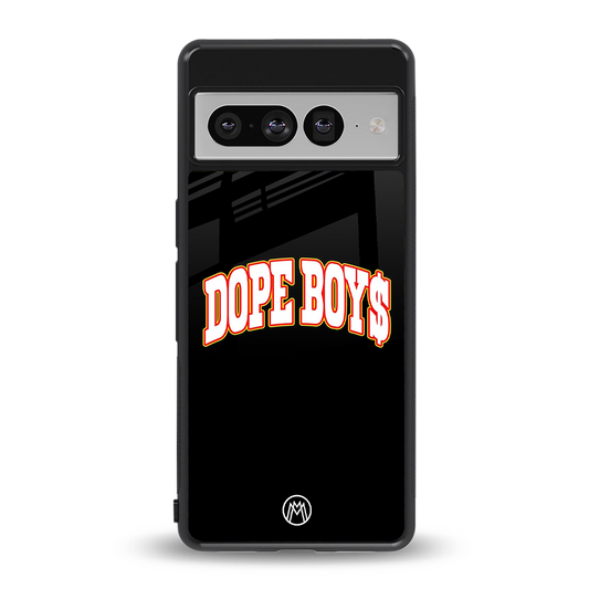dope boys back phone cover | glass case for google pixel 7 pro