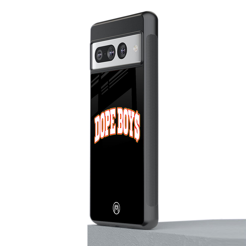 dope boys back phone cover | glass case for google pixel 7 pro