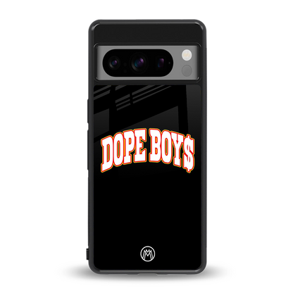 dope boys back phone cover | glass case for google pixel 8 pro