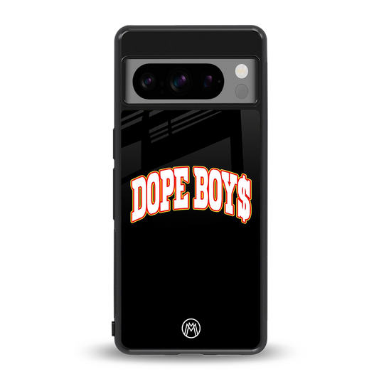 dope boys back phone cover | glass case for google pixel 8 pro