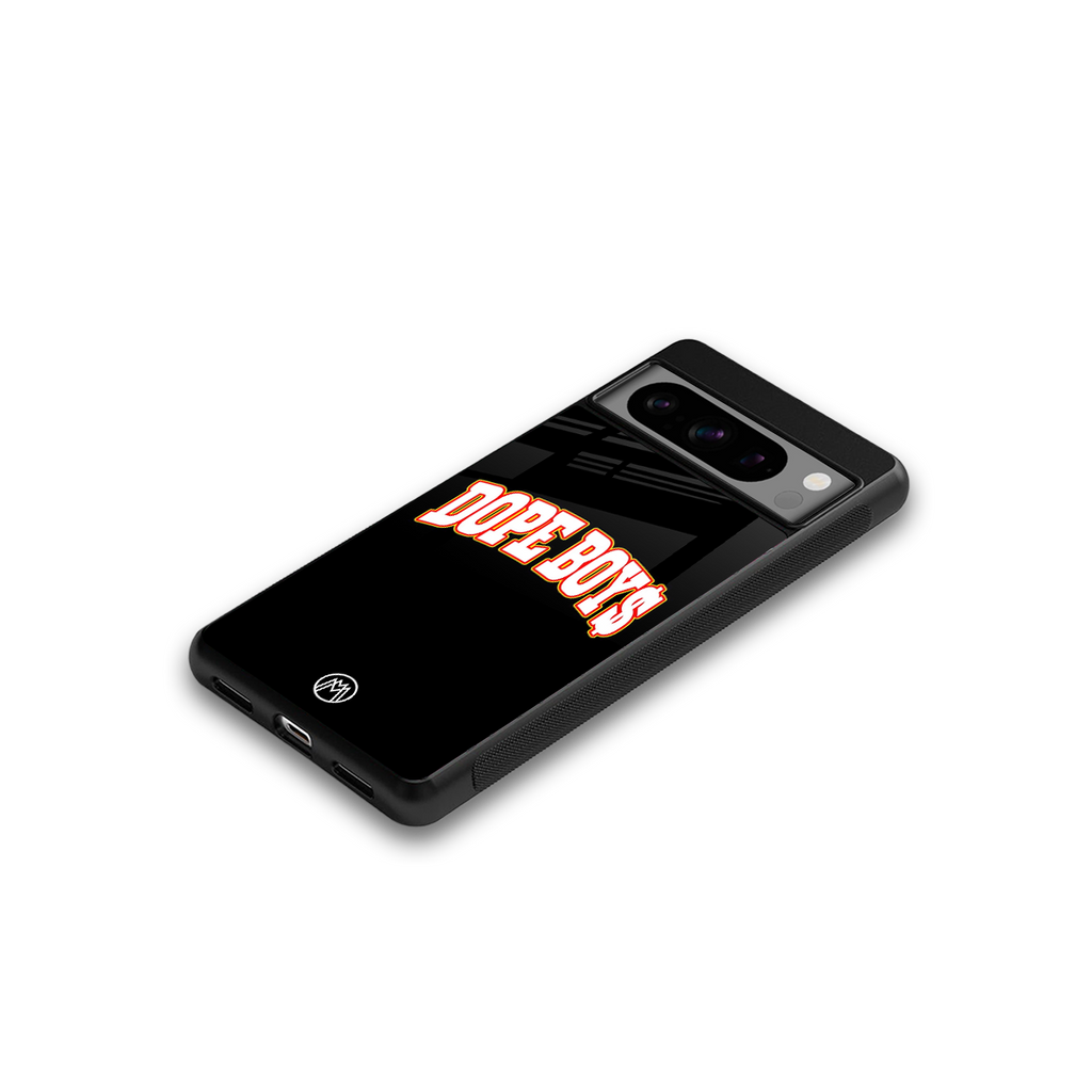 dope boys back phone cover | glass case for google pixel 8 pro