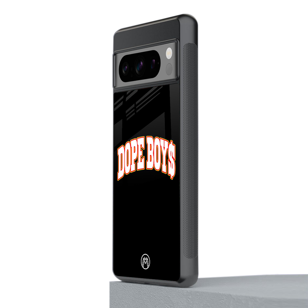 dope boys back phone cover | glass case for google pixel 8 pro