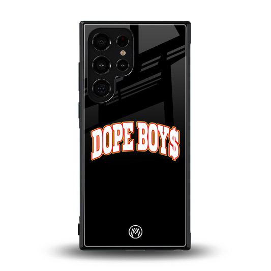 dope boys back phone cover | glass case for samsung galaxy s24 ultra