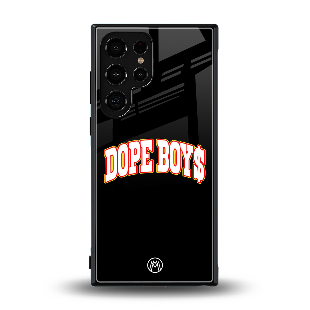 dope boys back phone cover | glass case for samsung galaxy s23 ultra