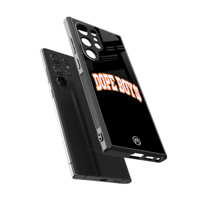 dope boys back phone cover | glass case for samsung galaxy s24 ultra