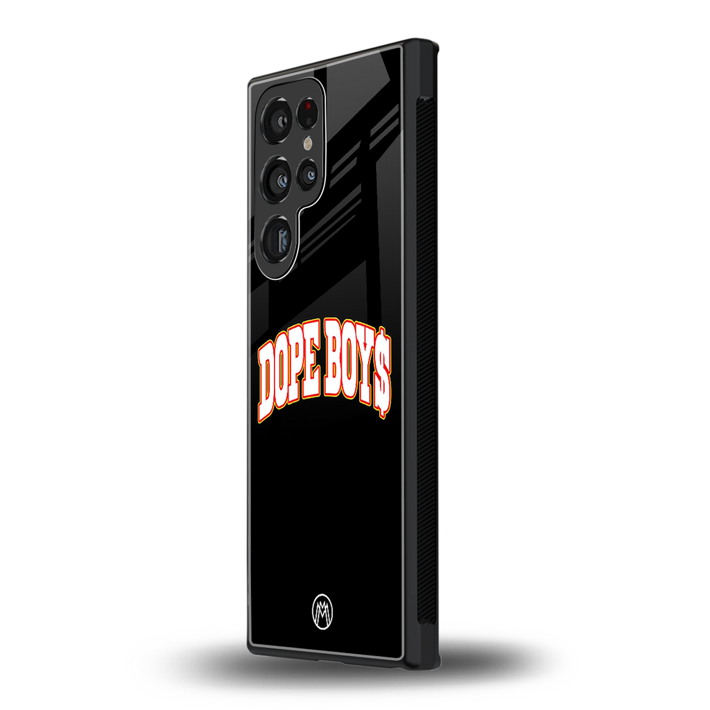 dope boys back phone cover | glass case for samsung galaxy s23 ultra